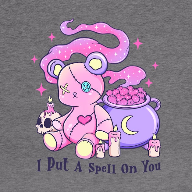 Cute ghost Halloween I put a spell on you by Positively Petal Perfect 